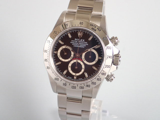 Rolex Daytona El Primero Black Dial A Serial Ref.16520