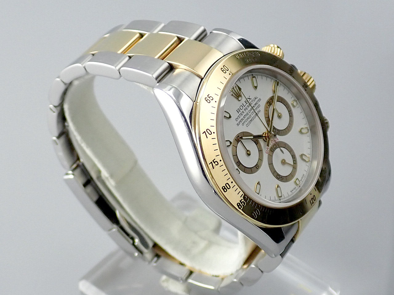 Rolex Daytona combination model, white dial &lt;Warranty, box, etc.&gt;