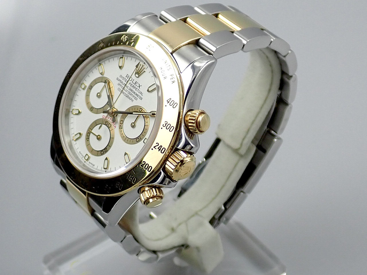 Rolex Daytona combination model, white dial &lt;Warranty, box, etc.&gt;