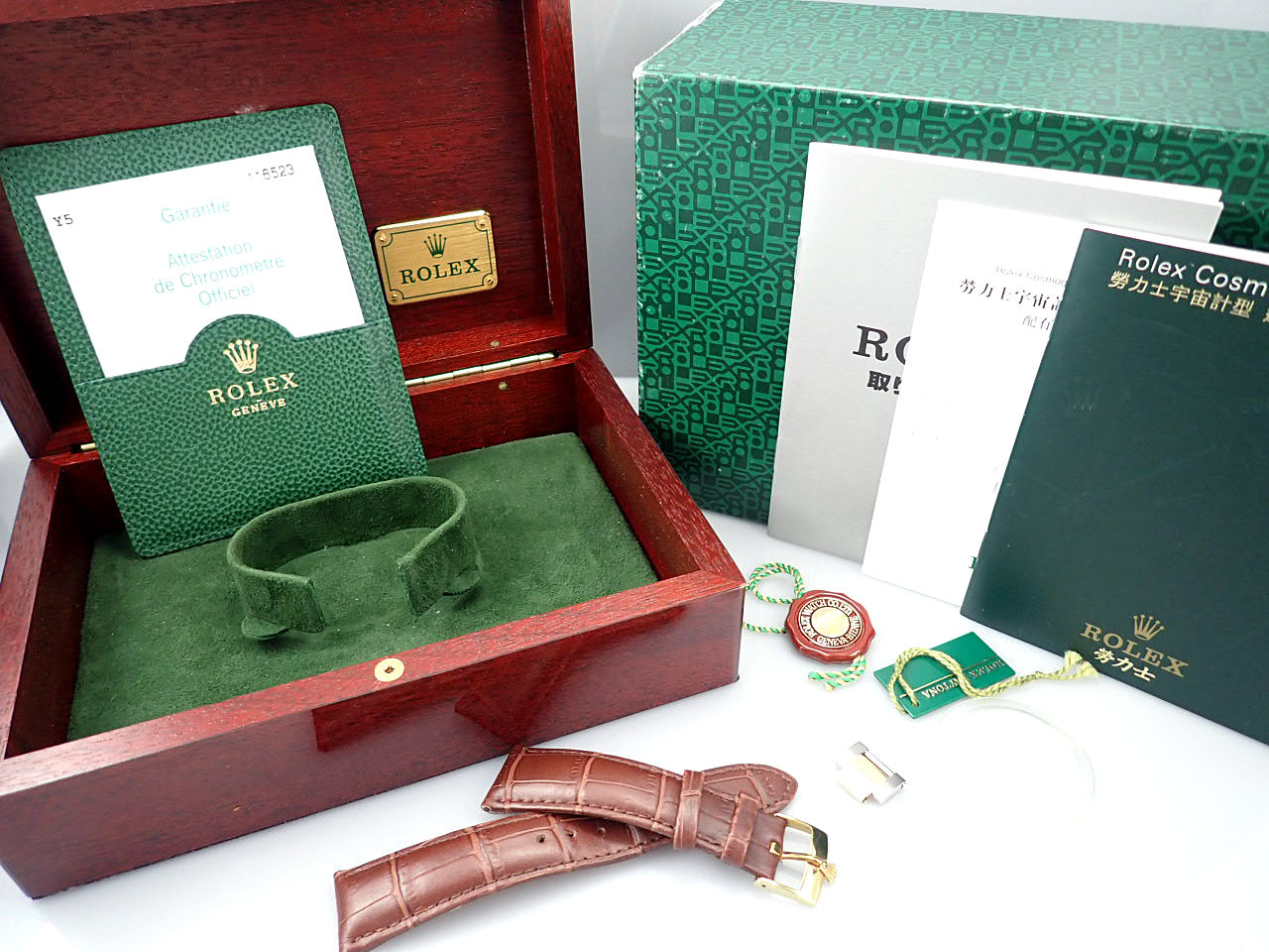 Rolex Daytona combination model, white dial &lt;Warranty, box, etc.&gt;