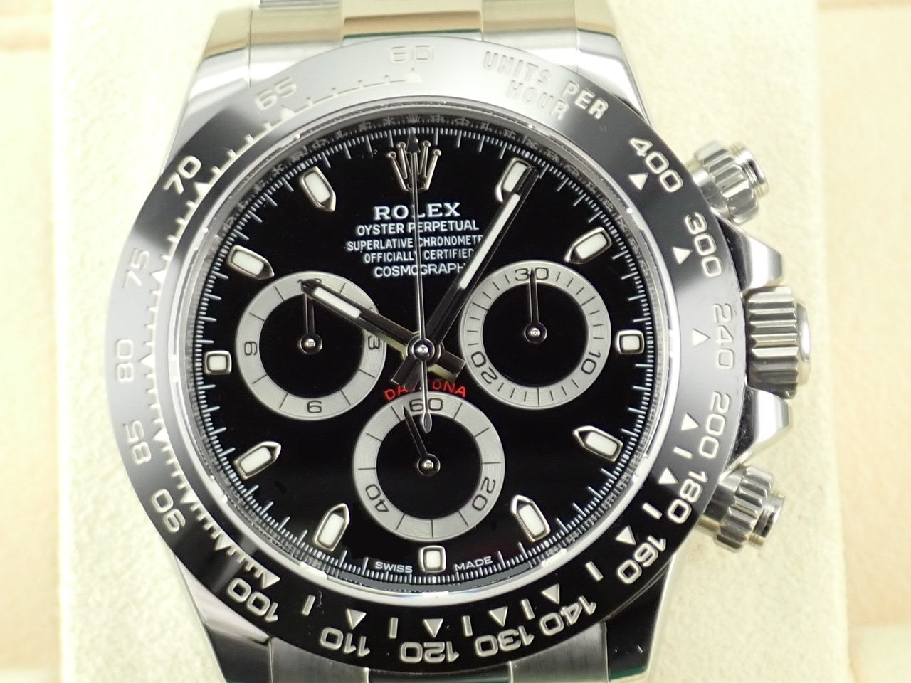 Rolex Daytona Black Dial &lt;Warranty, Box, etc.&gt;