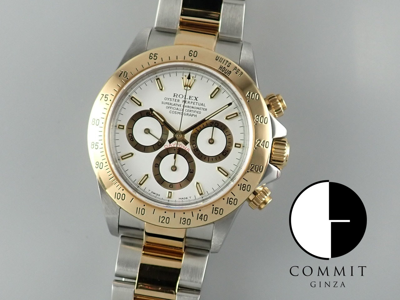 Rolex Daytona Two-tone El Primero White Dial Ref.16523