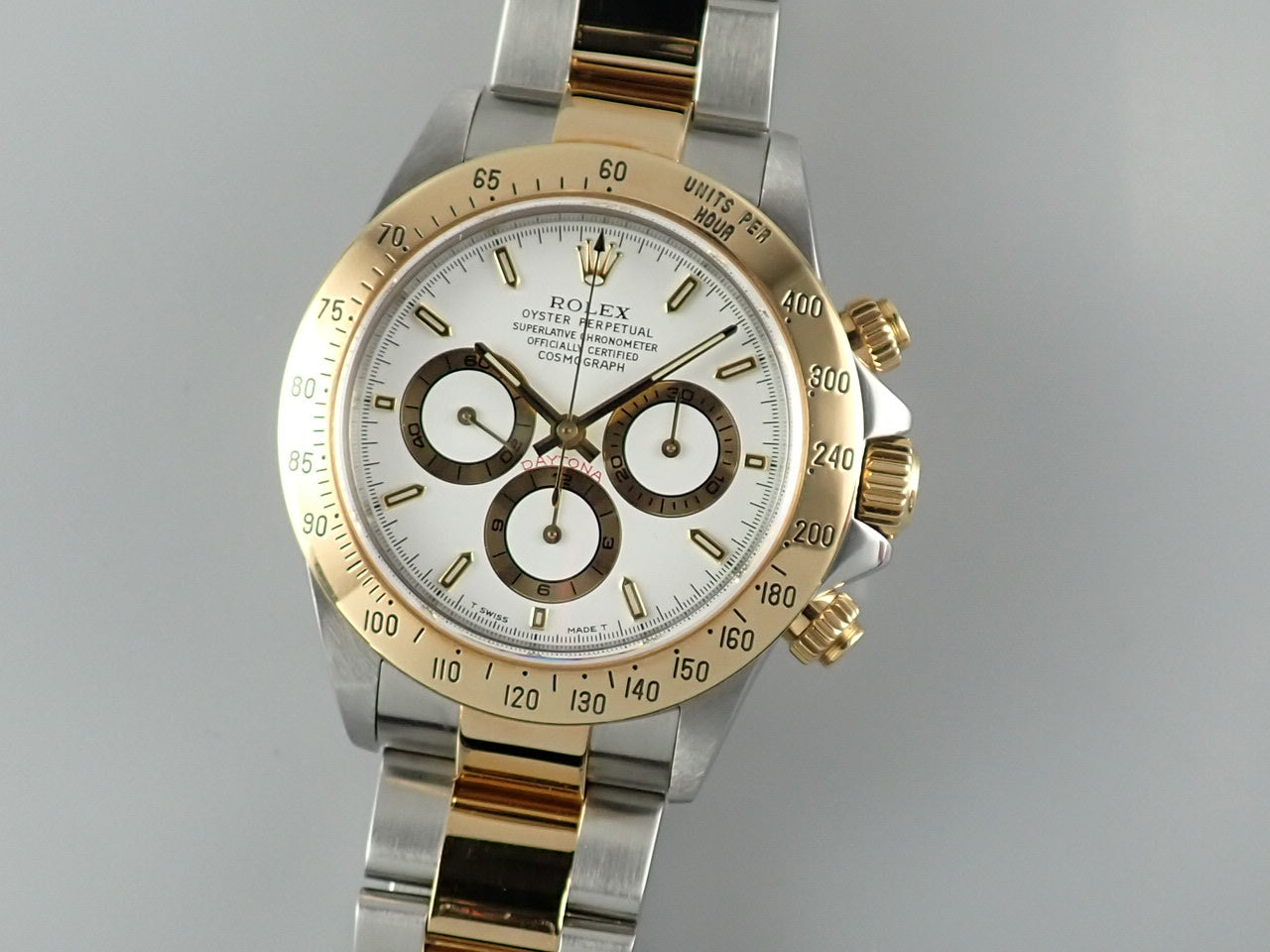 Rolex Daytona Two-tone El Primero White Dial Ref.16523