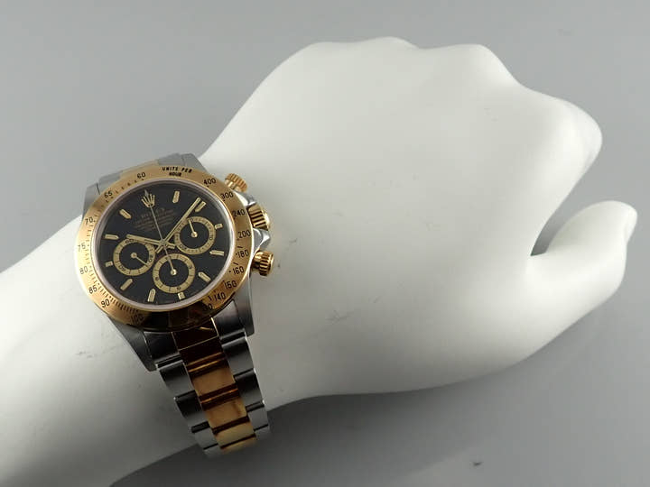 ロレックス デイトナ Ref.16523 ブラック文字盤 中古 daytona-650