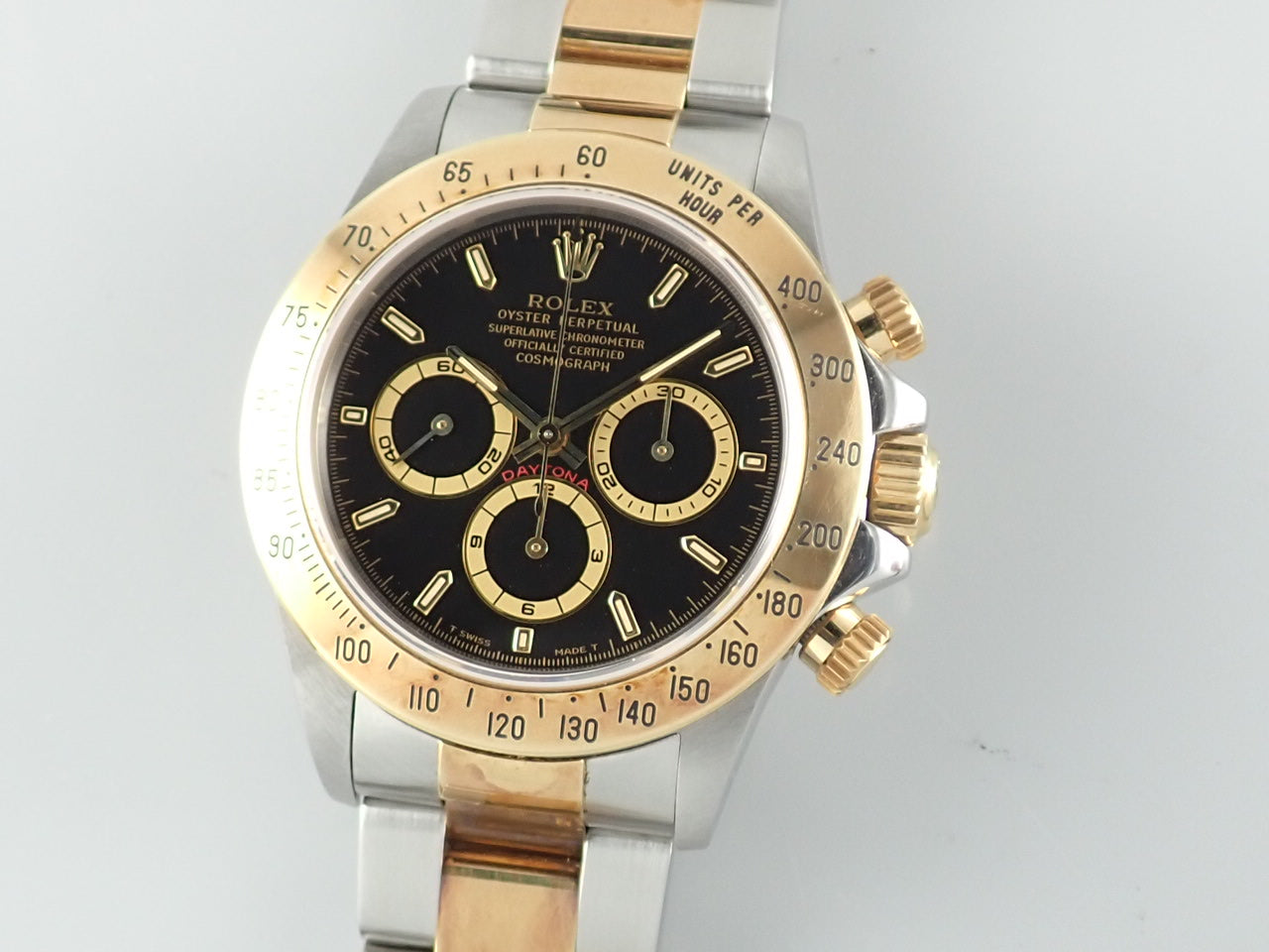 Rolex Daytona Two-tone El Primero Black Dial Ref.16523