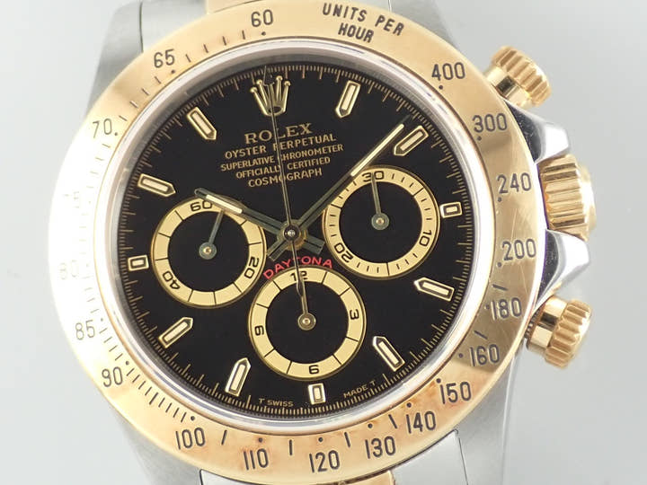 ロレックス デイトナ Ref.16523 ブラック文字盤 中古 daytona-650