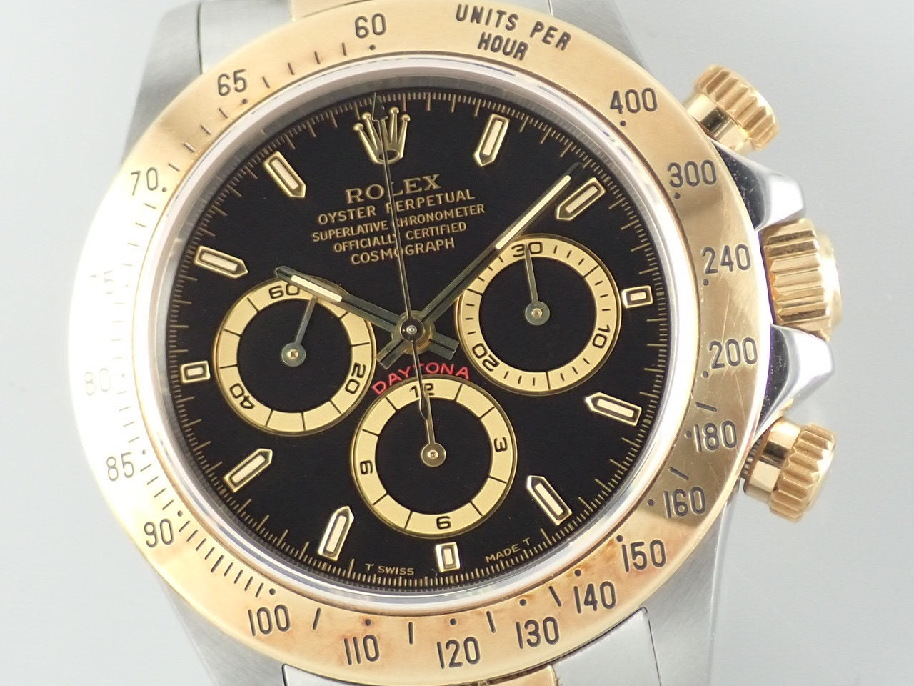 Rolex Daytona Two-tone El Primero Black Dial Ref.16523