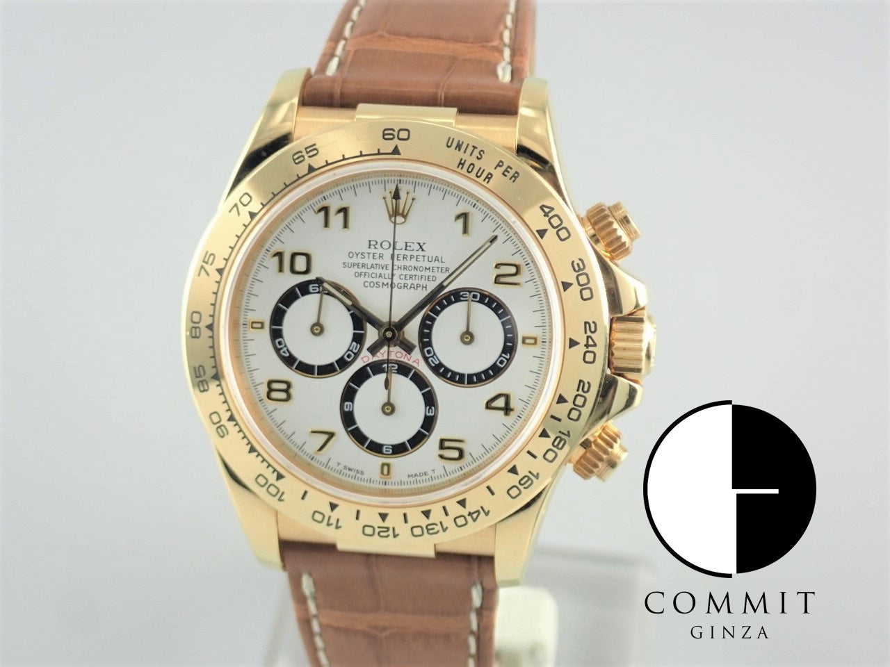 Rolex Daytona El Primero White Dial 18KYG &lt;Warranty, Box, etc.&gt;