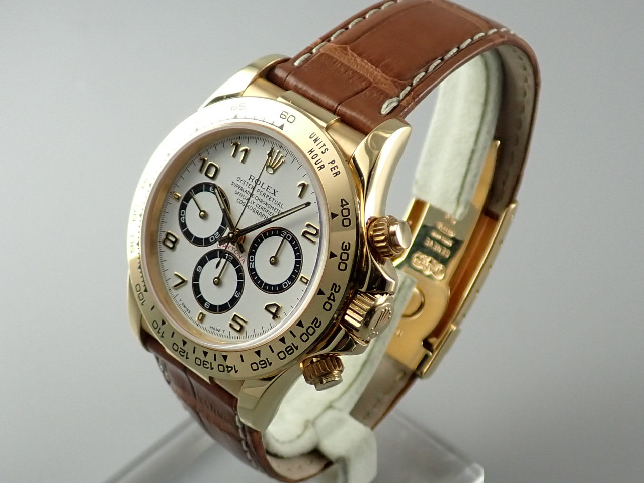 Rolex Daytona El Primero White Dial 18KYG &lt;Warranty, Box, etc.&gt;