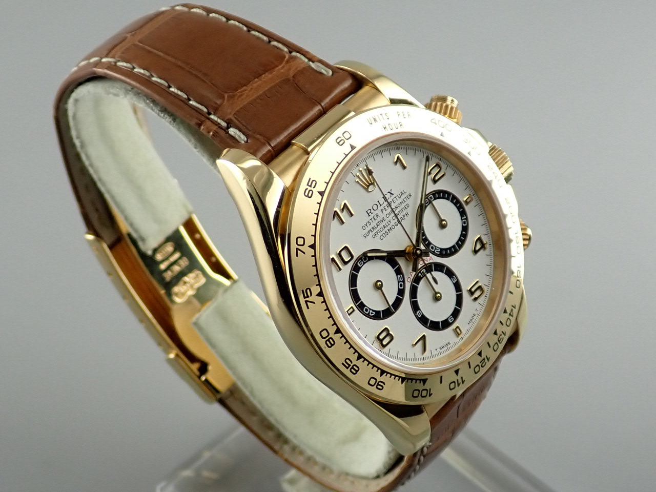 Rolex Daytona El Primero White Dial 18KYG &lt;Warranty, Box, etc.&gt;