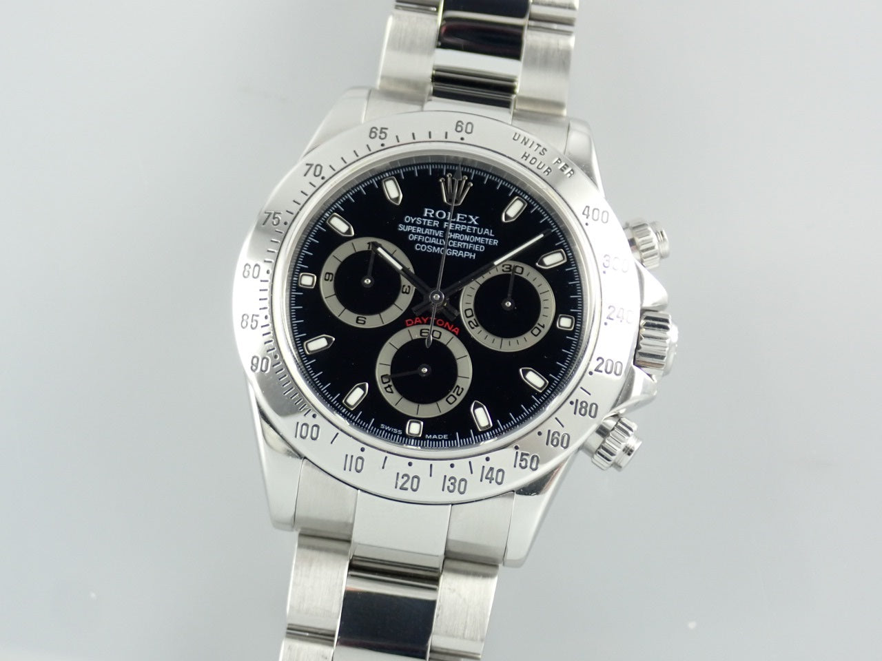 Rolex Daytona Black Dial F Series &lt;Warranty, Box, etc.&gt;