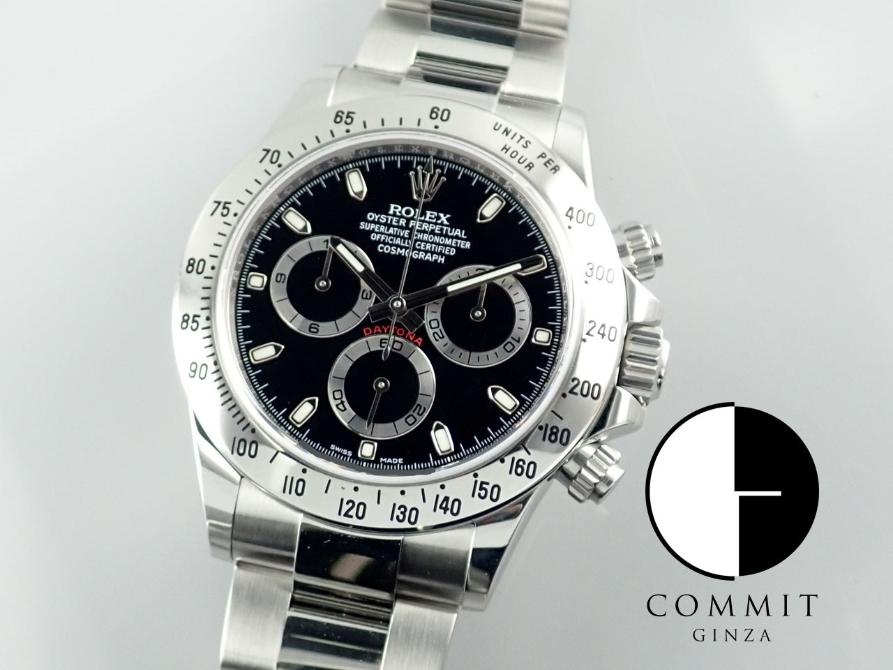 Rolex Daytona Black Dial Random Number Mirrored Buckle &lt;Warranty, Box, etc.&gt;