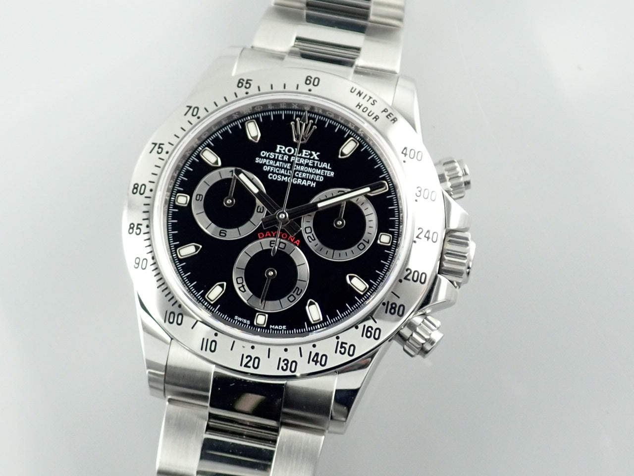 Rolex Daytona Black Dial Random Number Mirrored Buckle &lt;Warranty, Box, etc.&gt;