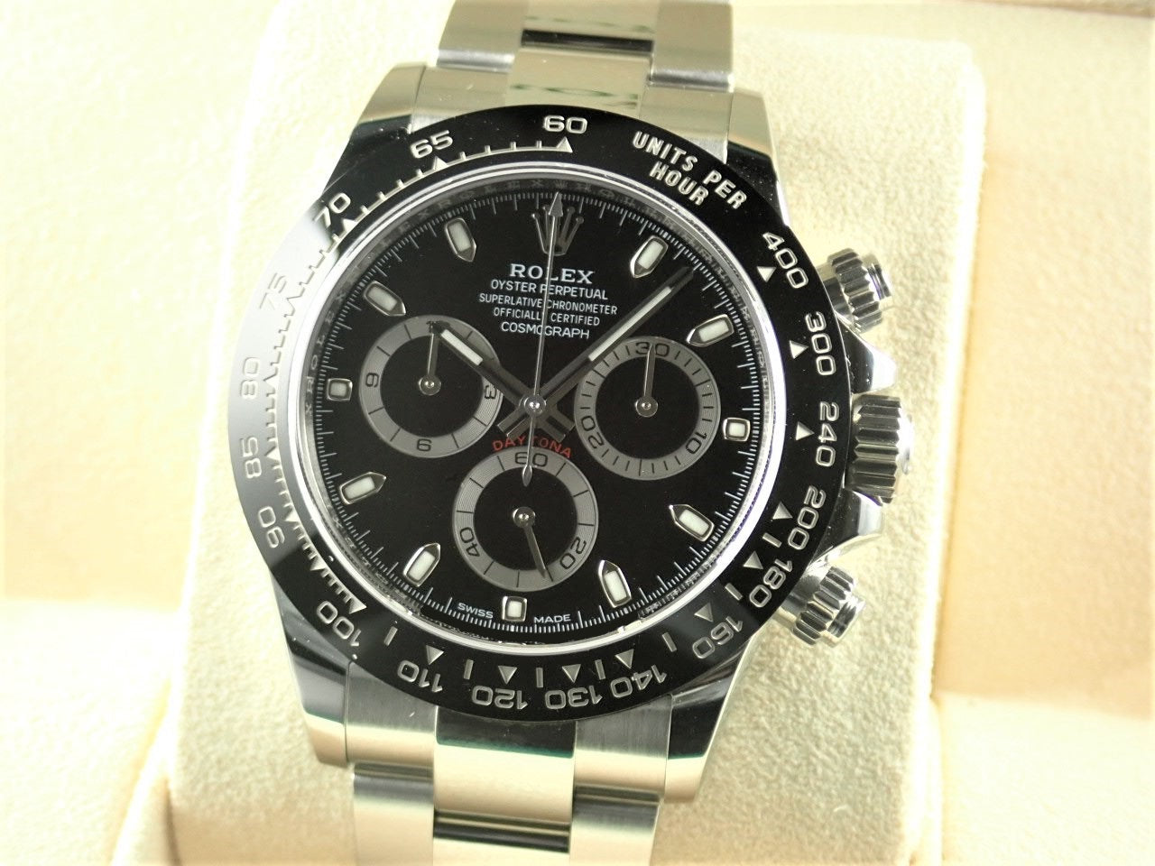 Rolex Daytona Black Dial &lt;Warranty, Box, etc.&gt;