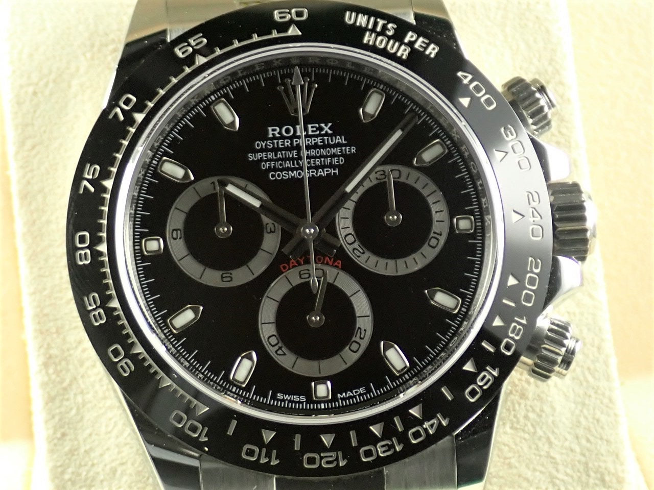 Rolex Daytona Black Dial &lt;Warranty, Box, etc.&gt;