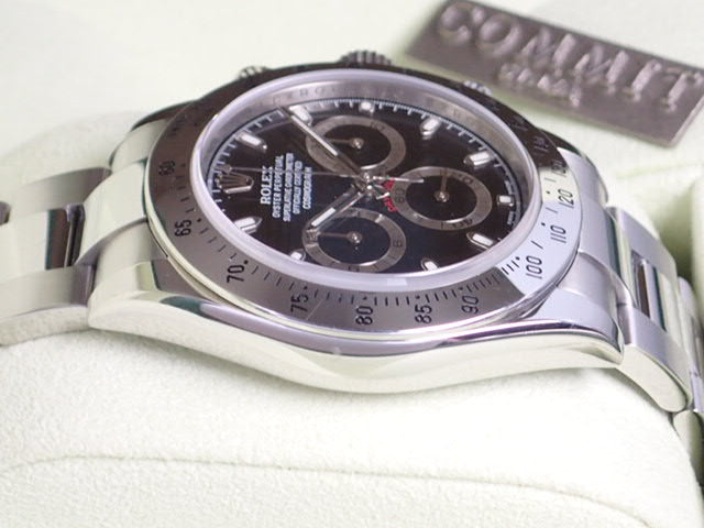 Rolex Daytona Black Dial M8 New Buckle Ref.116520