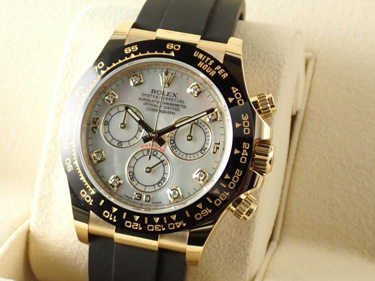 Rolex Cosmograph Daytona Shell Dial 8P Diamonds [Unused] &lt;Warranty, Box, etc.&gt;