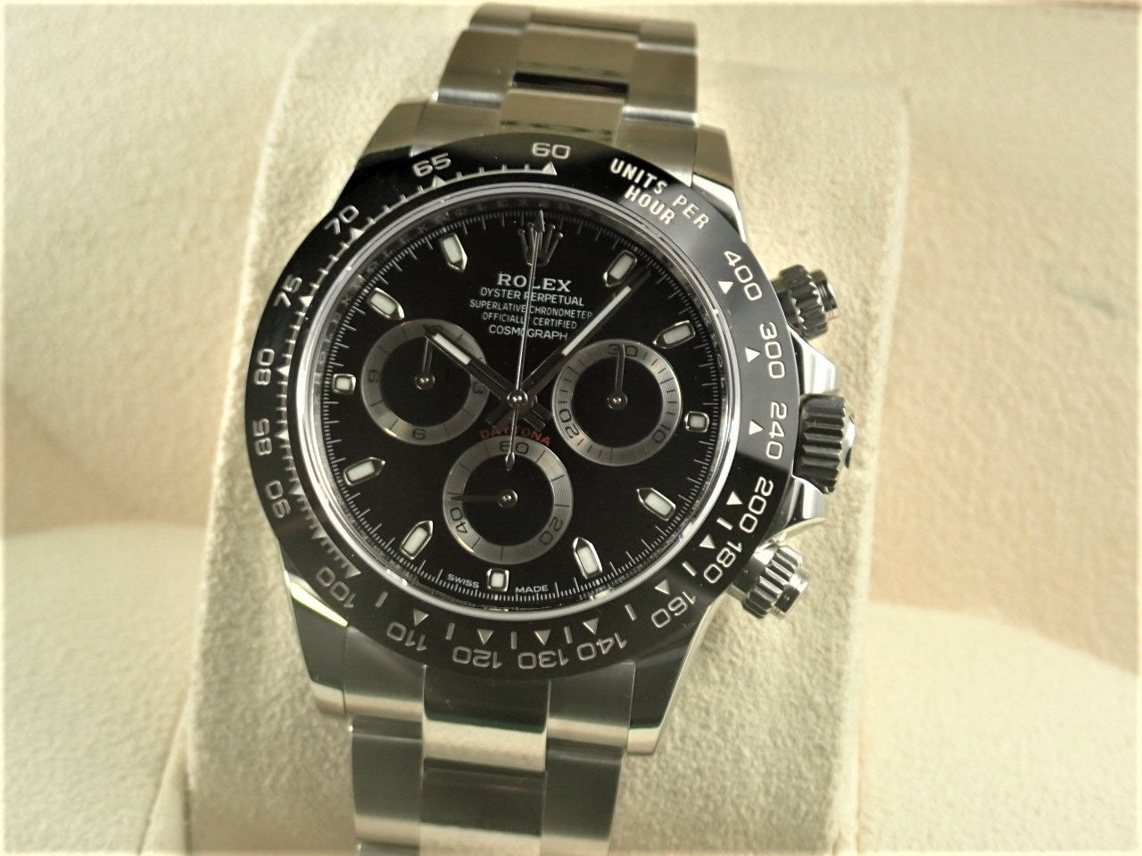 Rolex Daytona Black Dial [Good Condition] &lt;New Warranty Card, Box, etc.&gt;