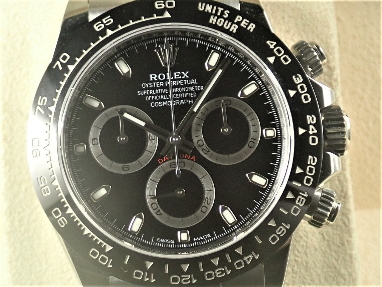 Rolex Daytona Black Dial [Good Condition] &lt;New Warranty Card, Box, etc.&gt;