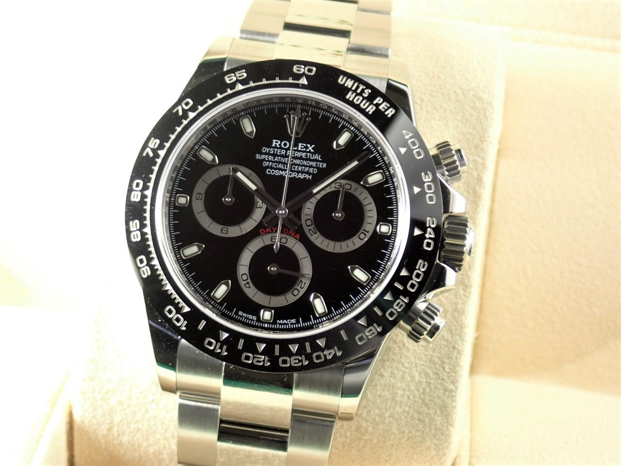 Rolex Daytona Black Dial [Unused] &lt;New warranty, box, etc.&gt;