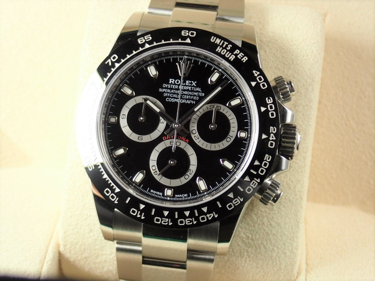 Rolex Daytona Black Dial [Unused] &lt;Warranty, Box, etc.&gt;