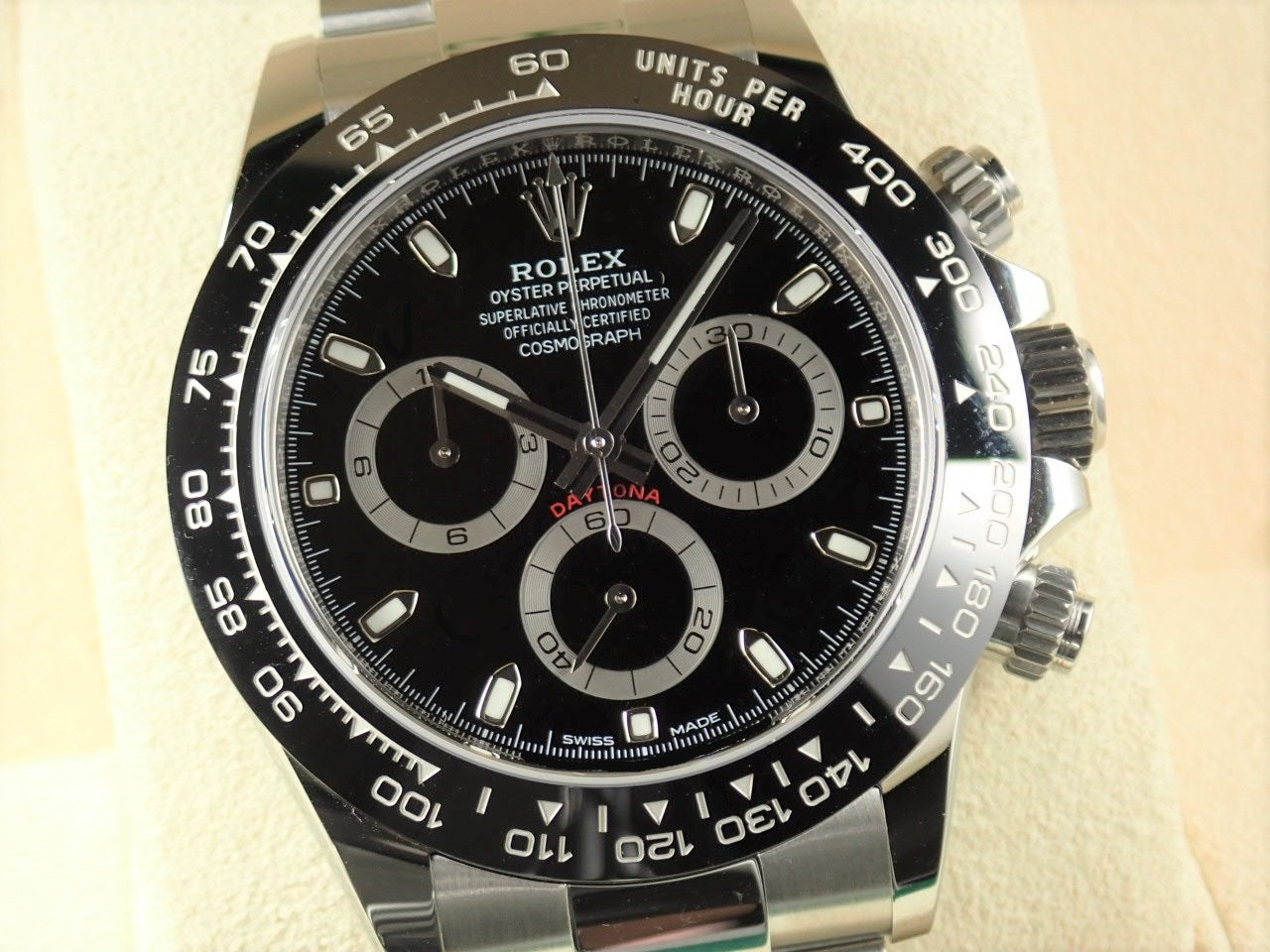 Rolex Daytona Black Dial [Unused] &lt;Warranty, Box, etc.&gt;