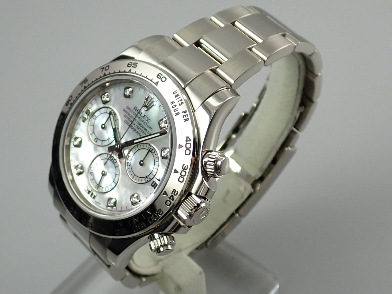 Rolex Daytona Shell Dial 8P Diamonds &lt;Warranty, Box, etc.&gt;