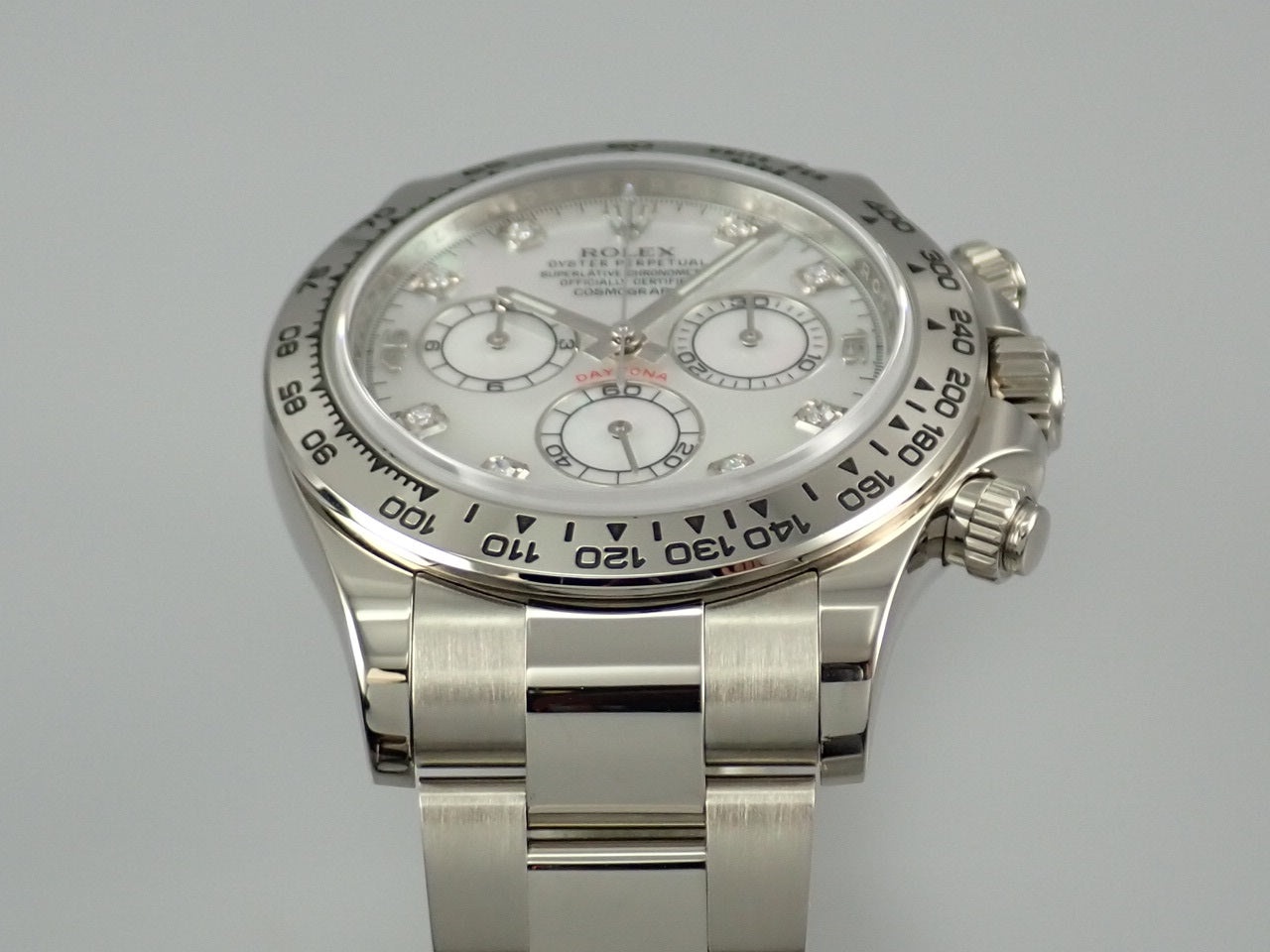 Rolex Daytona Shell Dial 8P Diamonds &lt;Warranty, Box, etc.&gt;