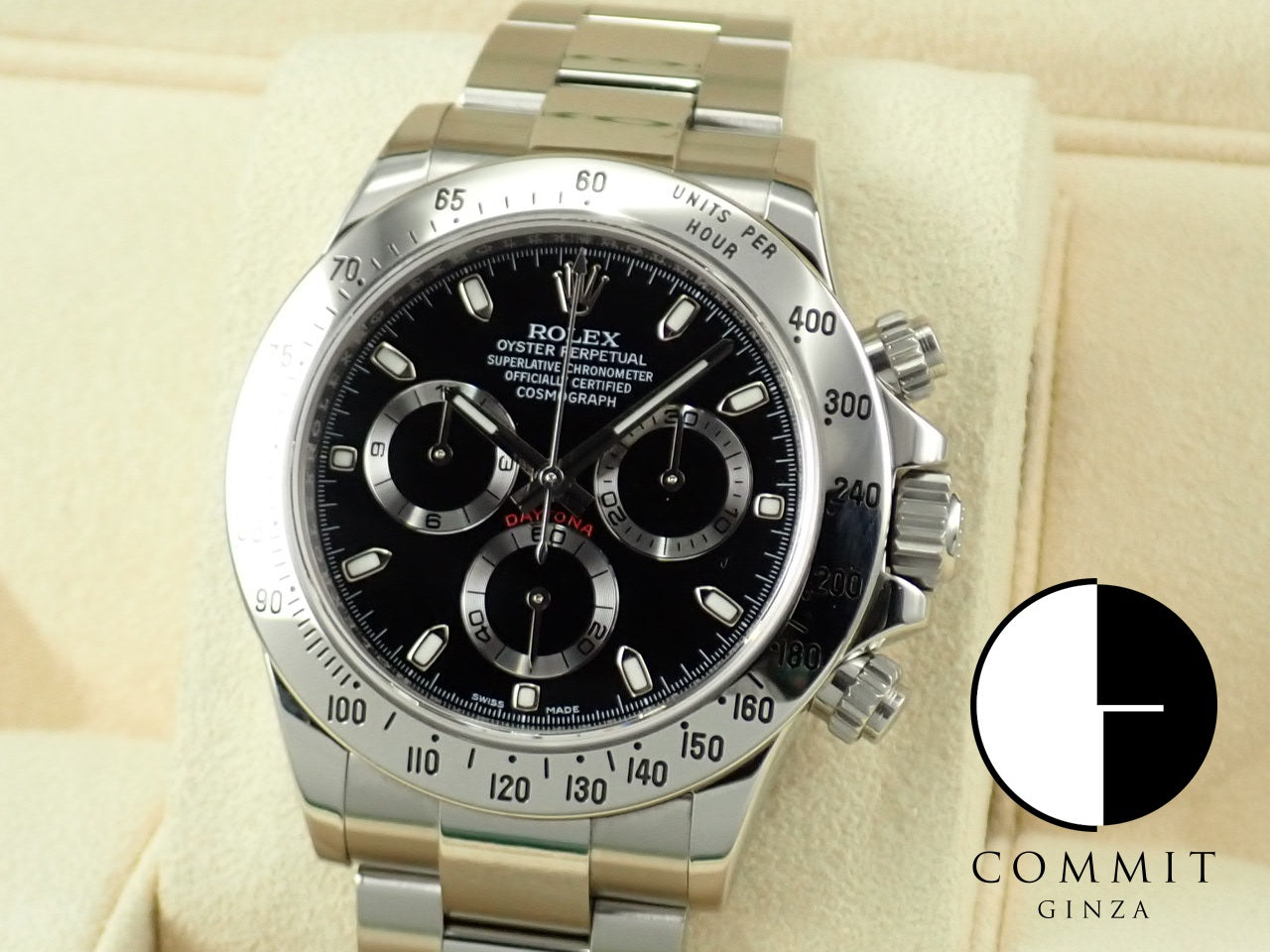 Rolex Daytona Black Dial Random Number Mirrored Buckle &lt;Warranty, Box, etc.&gt;