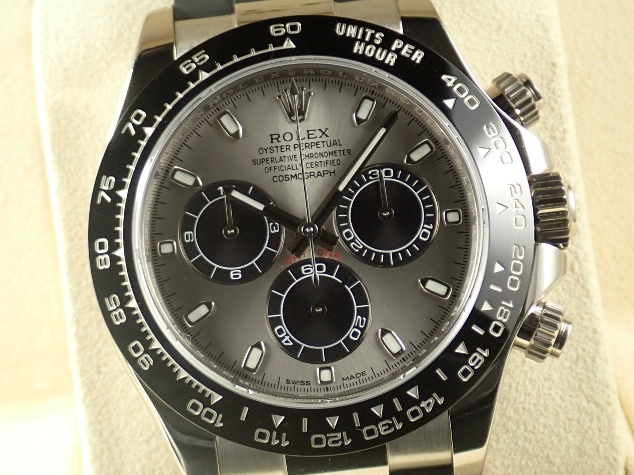 Rolex Daytona Steel &amp; Black Dial &lt;Warranty, Box, etc.&gt;