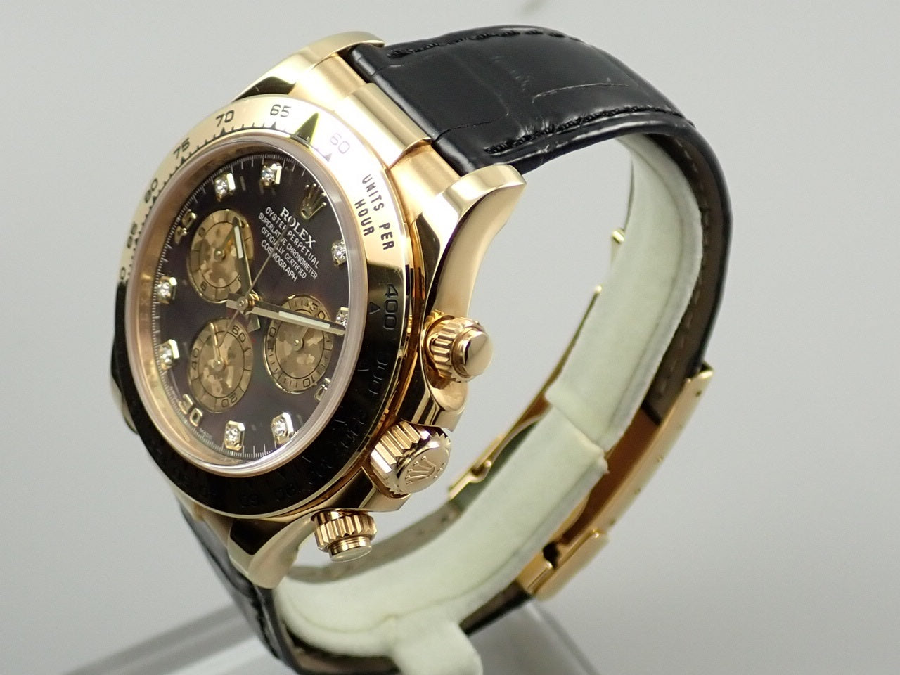 Rolex Daytona Black Shell Dial 8P Diamonds &lt;Warranty, Box, etc.&gt;