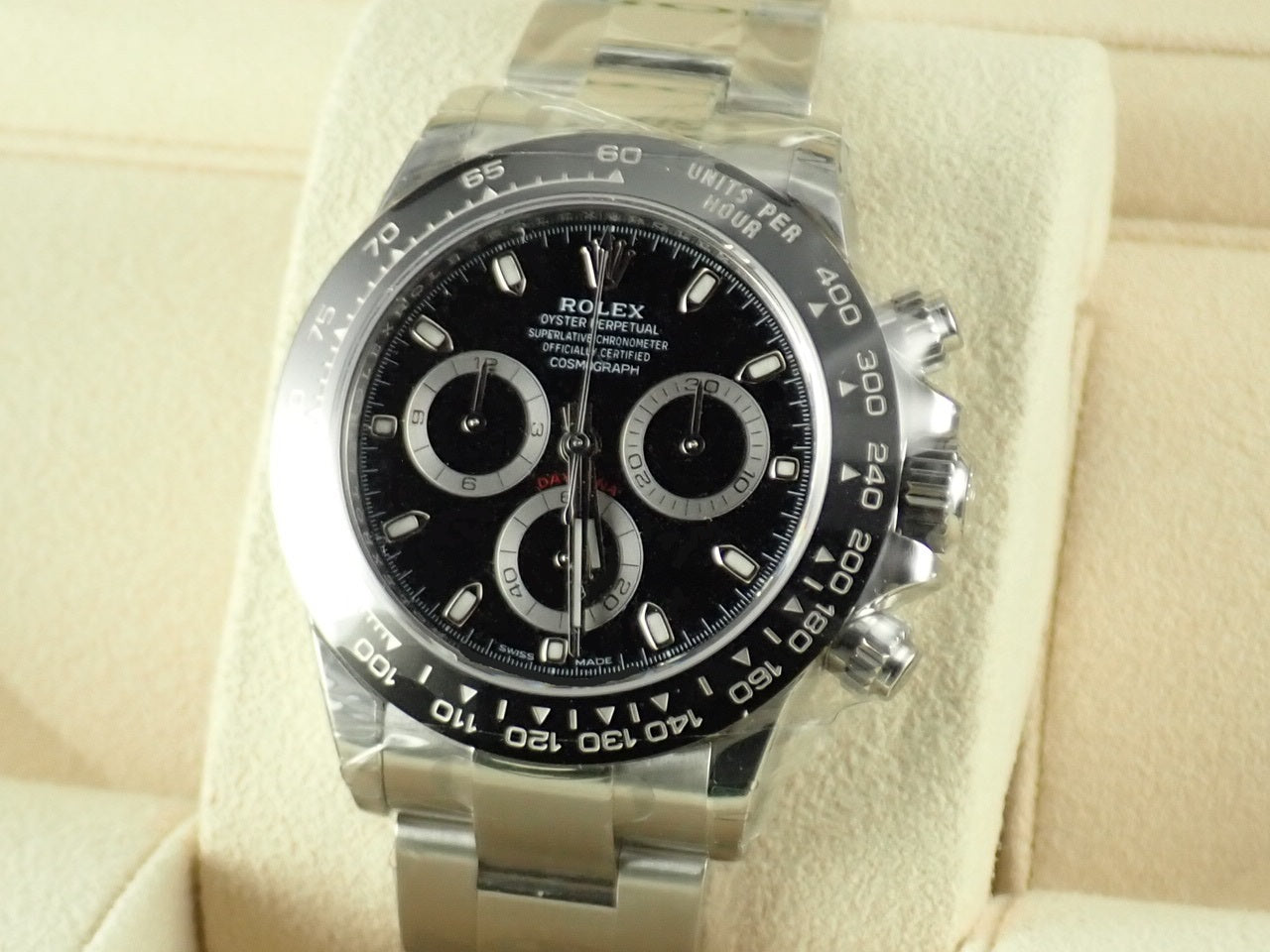 Rolex Daytona Black Dial [New] &lt;Warranty, Box, etc.&gt;