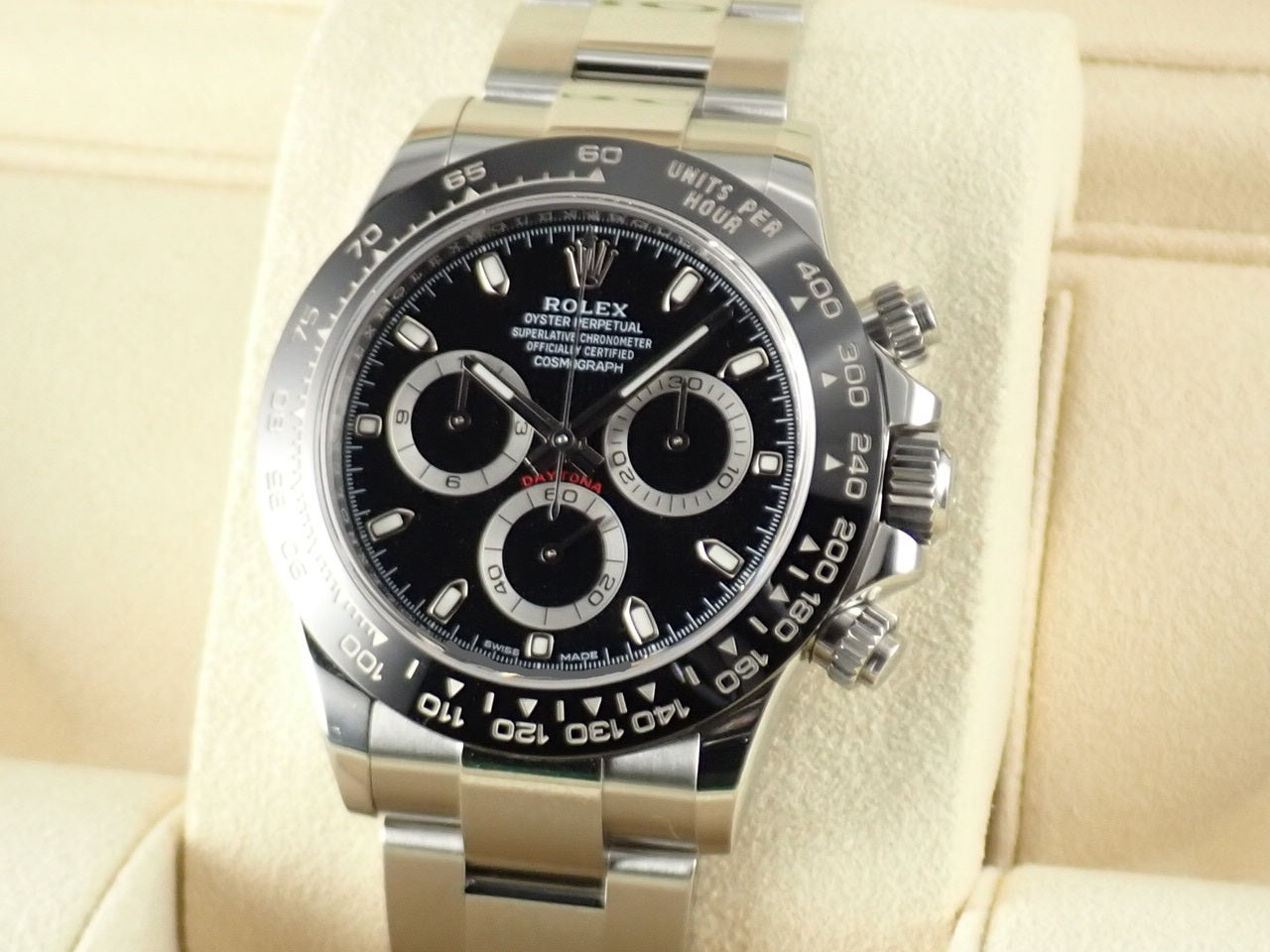 Rolex Daytona Black Dial &lt;Warranty, Box, etc.&gt;