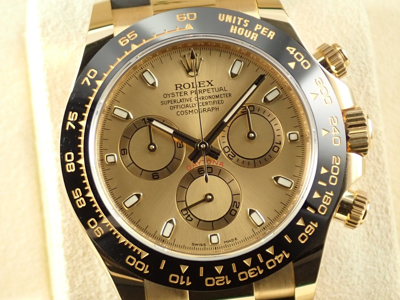 Rolex Daytona Champagne Dial &lt;Warranty, Box, etc.&gt;