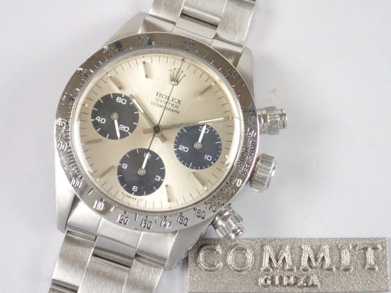 ロレックス デイトナ Ref.6265 シルバー文字盤 中古 daytona-6