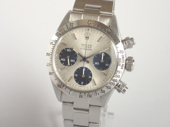 ロレックス デイトナ Ref.6265 シルバー文字盤 中古 daytona-6