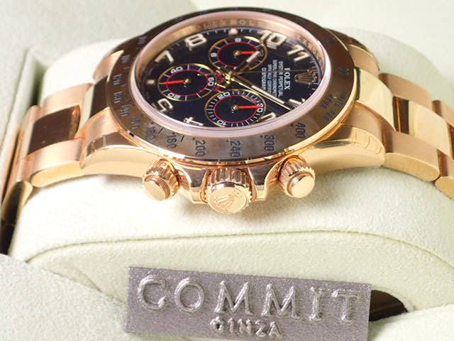 Rolex Daytona Ref.116528 Navy Arabic Dial Unused daytona-70