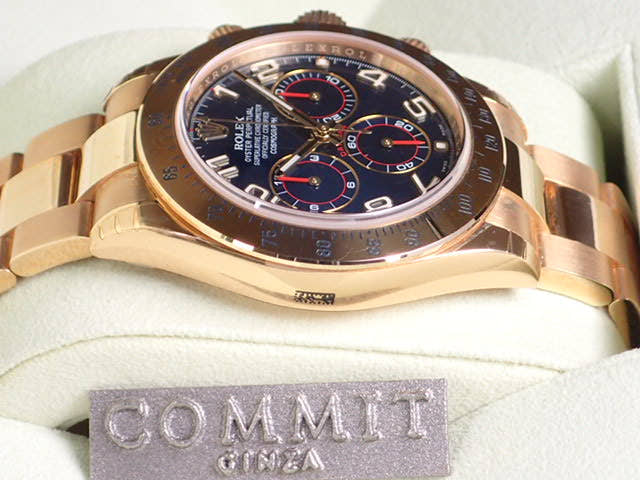 Rolex Daytona Ref.116528 Navy Arabic Dial Unused daytona-70