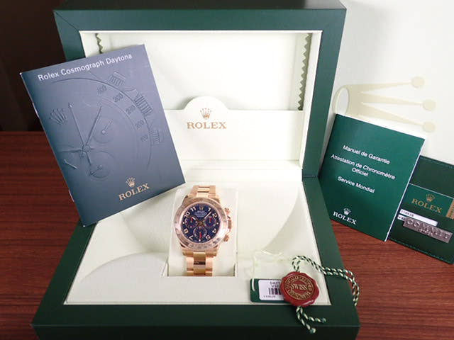 Rolex Daytona Ref.116528 Navy Arabic Dial Unused daytona-70