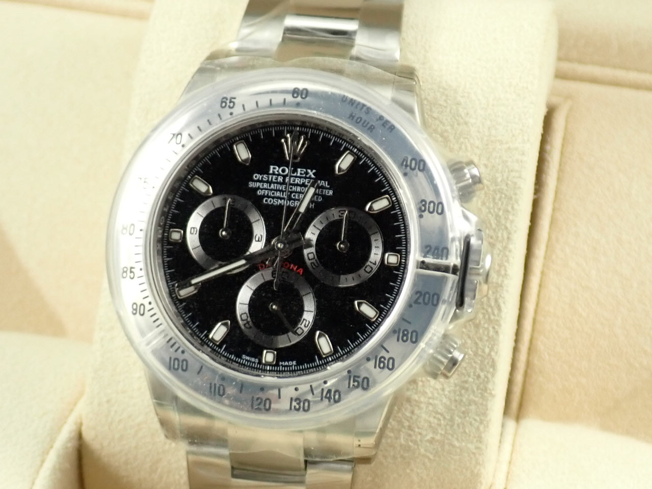 Rolex Daytona Black Dial Random Number Mirror Buckle [Dead Stock] &lt;Warranty, Box, etc.&gt;