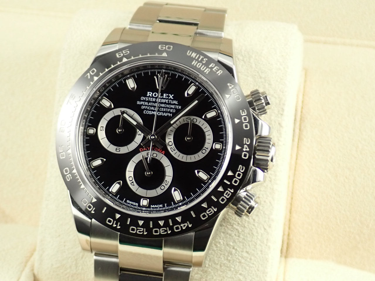 Rolex Daytona Black Dial &lt;Warranty, Box, etc.&gt;