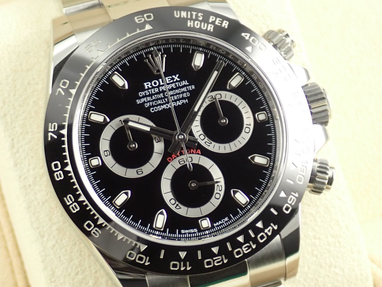 Rolex Daytona Black Dial &lt;Warranty, Box, etc.&gt;