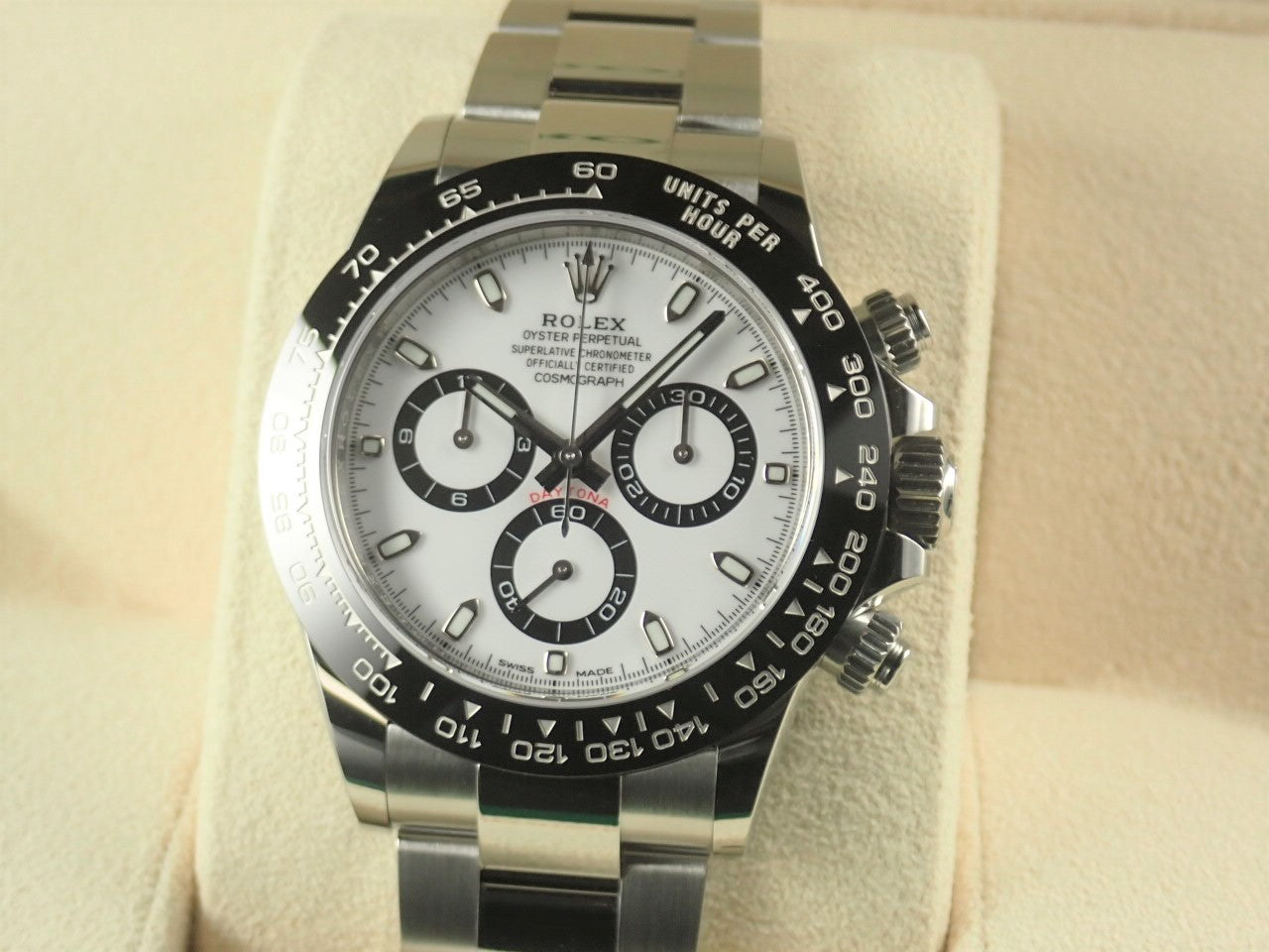 Rolex Daytona White Dial &lt;&lt;New warranty, box, etc.&gt;&gt;