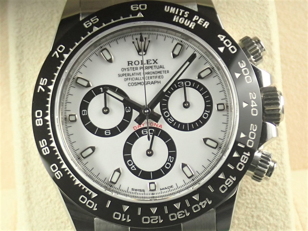 Rolex Daytona White Dial &lt;&lt;New warranty, box, etc.&gt;&gt;