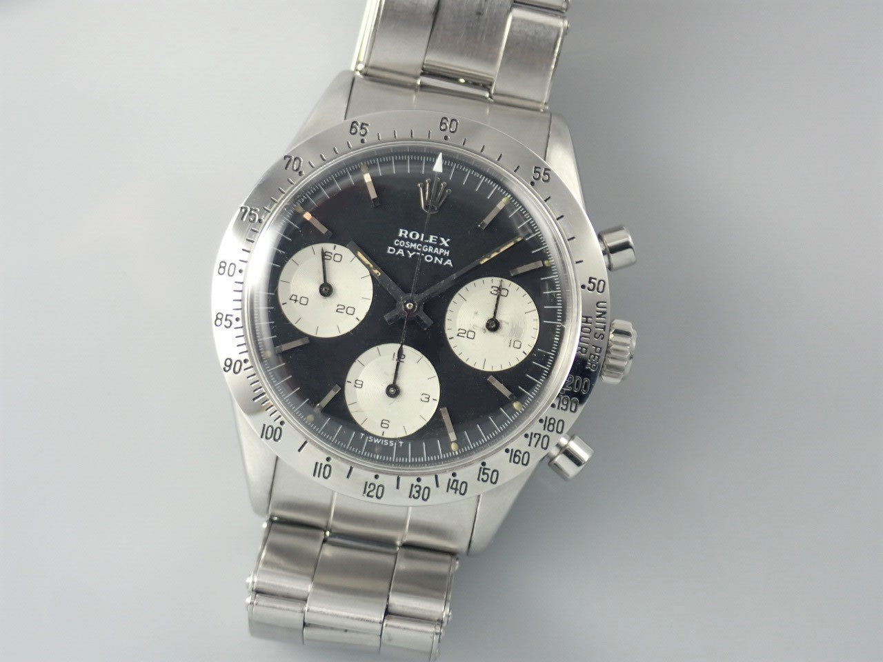 Rolex Daytona Big Logo Black x Silver Dial &lt;Box&gt;