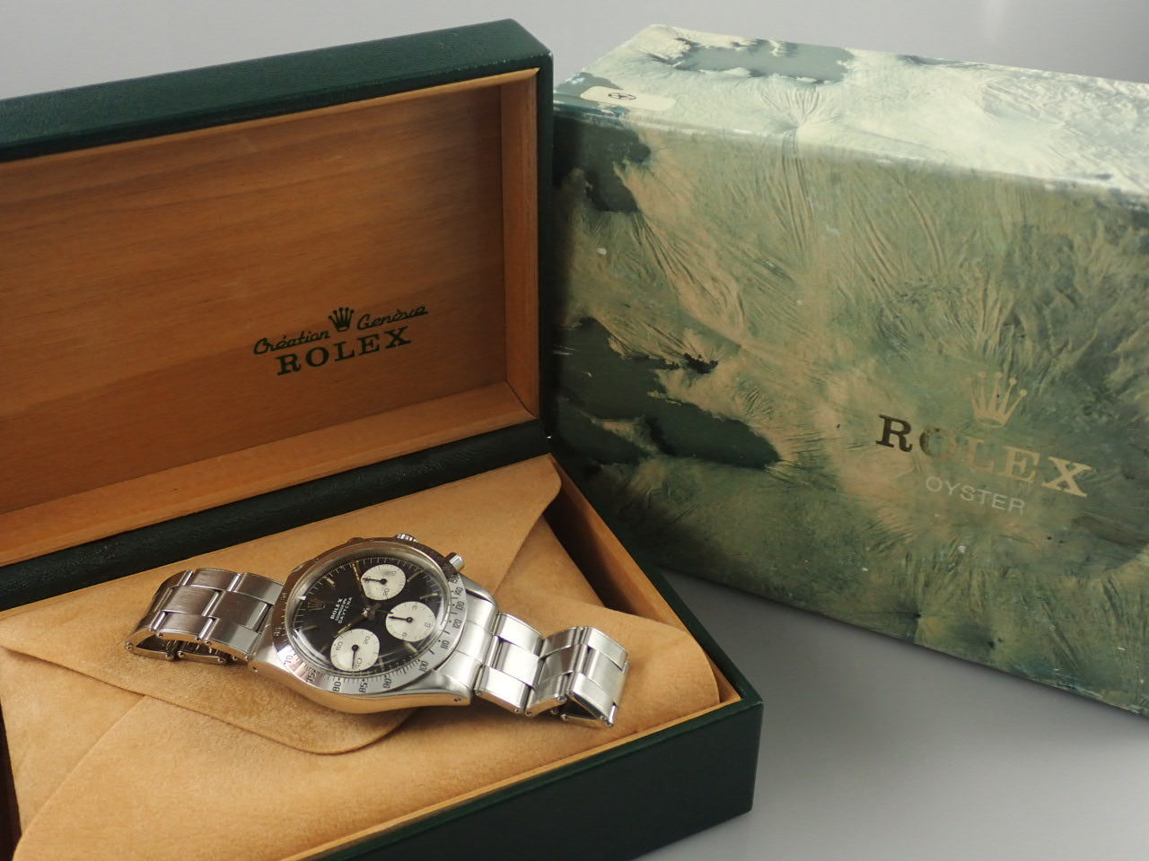 Rolex Daytona Big Logo Black x Silver Dial &lt;Box&gt;