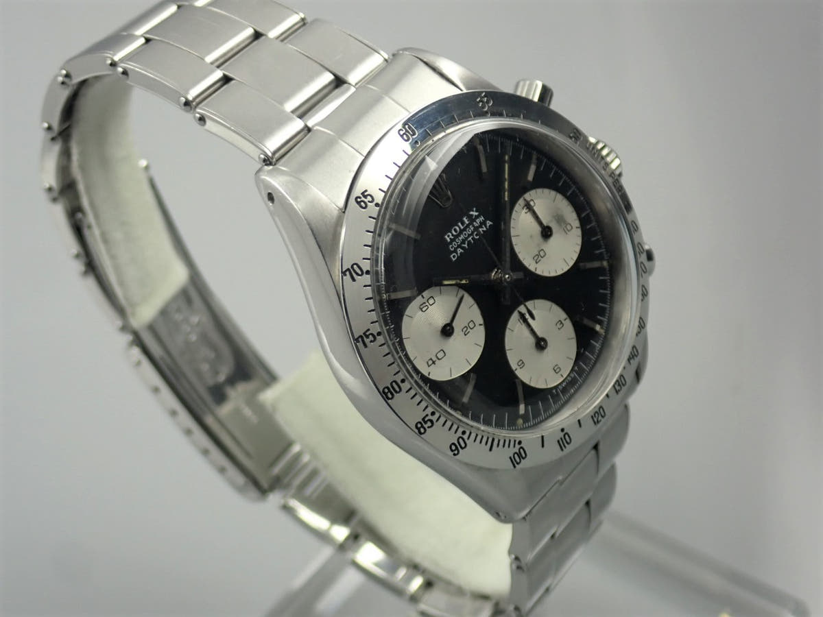 ロレックス デイトナ Ref.6239 ブラック×シルバー文字盤 中古 daytona-707