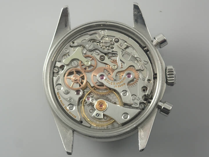 ロレックス デイトナ Ref.6239 ブラック×シルバー文字盤 中古 daytona-707