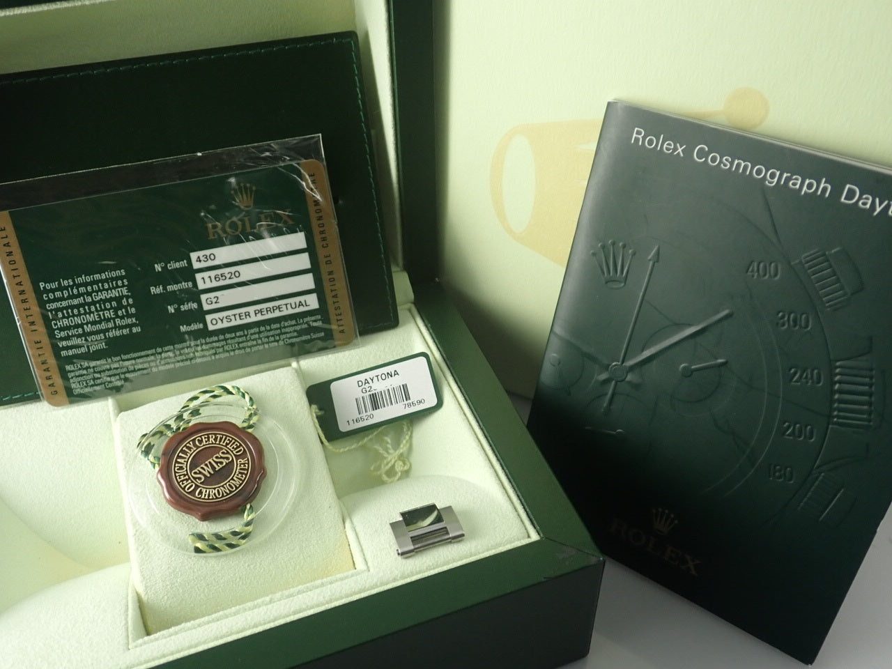 Rolex Daytona Black Dial G Series &lt;Warranty, Box, etc.&gt;