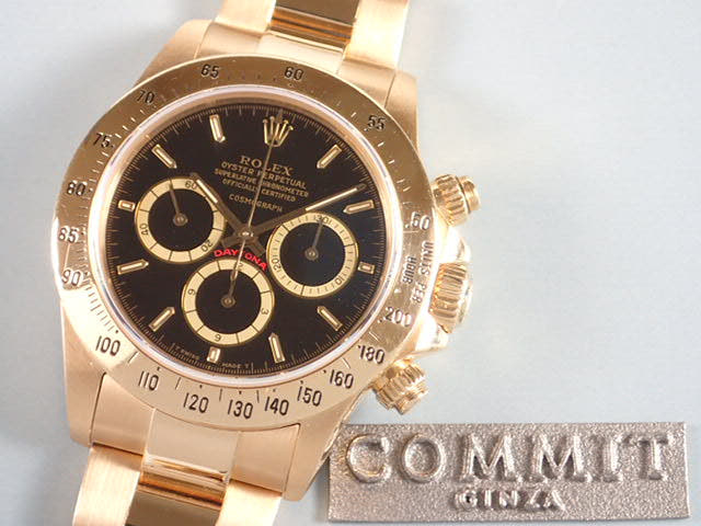 ロレックス デイトナ Ref.16528 ブラック文字盤 中古 daytona-71